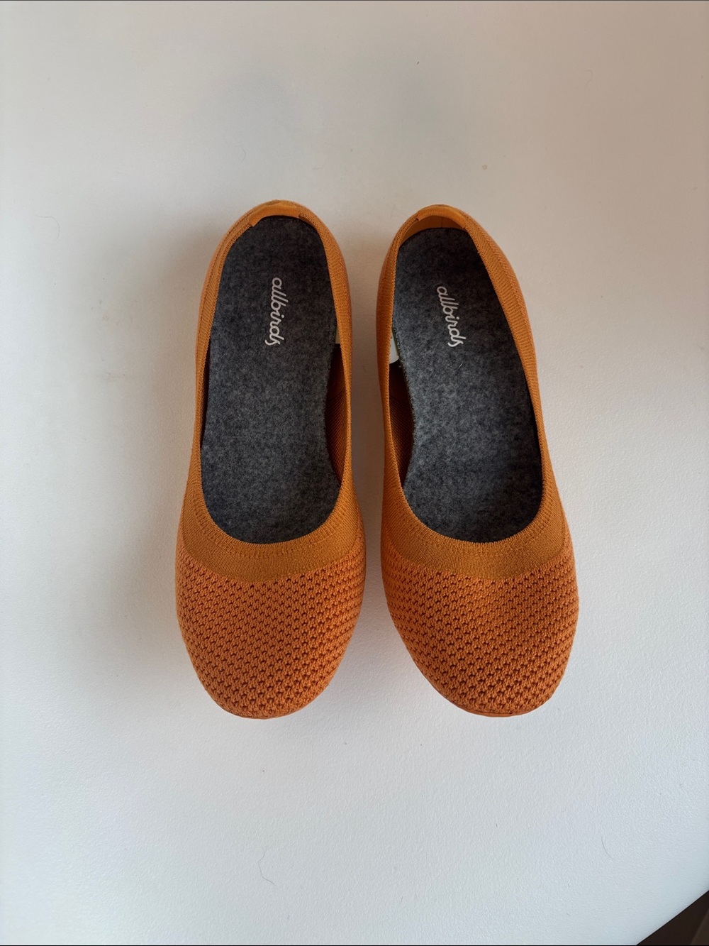Allbirds Tree Breezer, women’s US size 8, 
Color: Orange , New